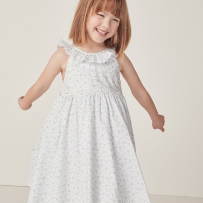 Margot Floral Organic Cotton Swing Dress (18mths–6yrs)