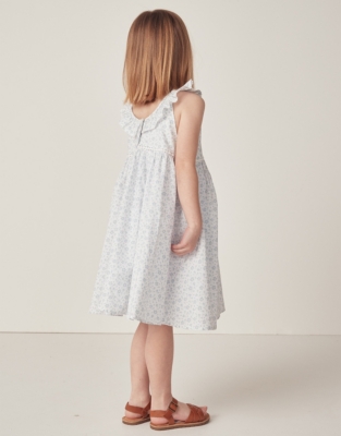 Margot Floral Organic Cotton Swing Dress (18mths–6yrs)