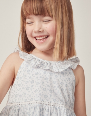 Margot Floral Organic Cotton Swing Dress (18mths–6yrs)
