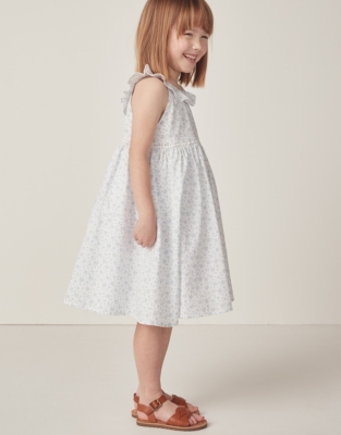 Margot Floral Organic Cotton Swing Dress (18mths–6yrs)