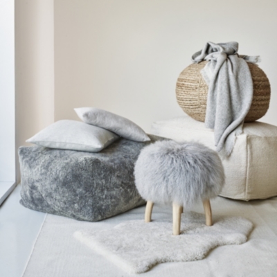 Marlow Large Pouffe Furniture Sale The White Company UK