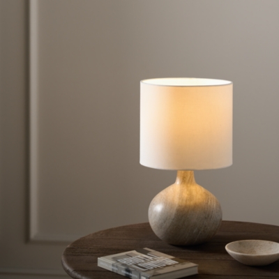 Marlow Marble Round Table Lamp