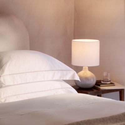 Marlow Marble Round Table Lamp