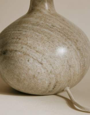 Marlow Marble Round Table Lamp