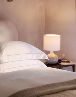Marlow Marble Round Table Lamp