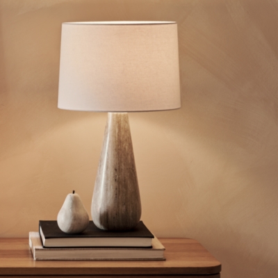 Marlow Marble Teardrop Table Lamp