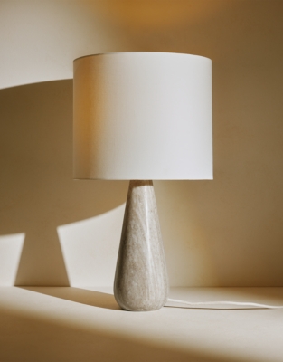 Marlow Marble Teardrop Table Lamp