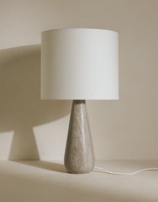 Marlow Marble Teardrop Table Lamp
