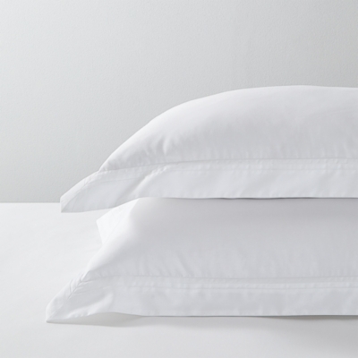 Marlow Oxford Pillowcase with Border Single Marlow Bed Linen
