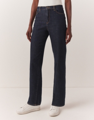 Marlow Straight Leg Jeans Clothing Sale The White Company UK