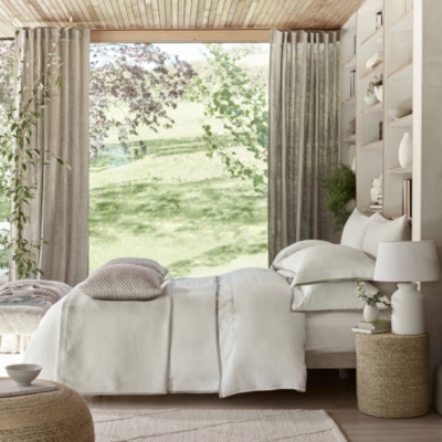 Mason Bedspread Mason Bedspread & Cushion Cover Bed Cover Collections The White Company UK