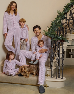 Matching Moments – Stripe Family Pyjamas