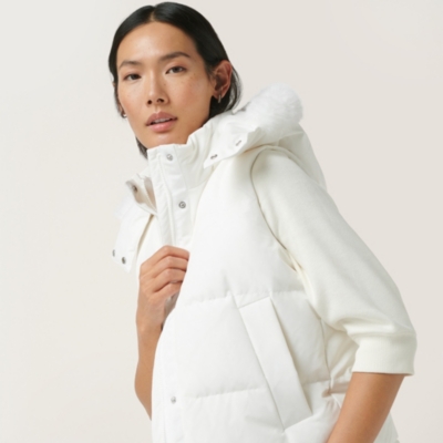 Matte Short Puffer Gilet