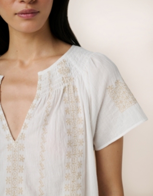 Medina Embroidered Blouse