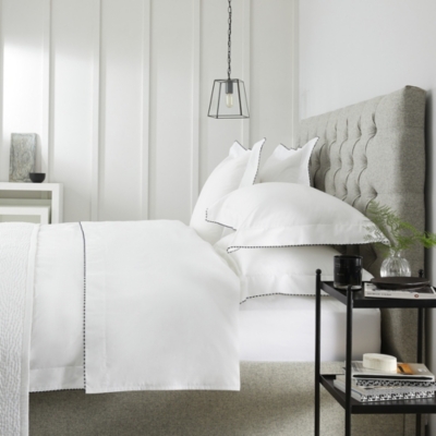 Melbury Oxford Pillowcase with Border Single Melbury Bed Linen