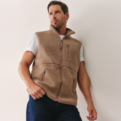 Men's Borg Gilet