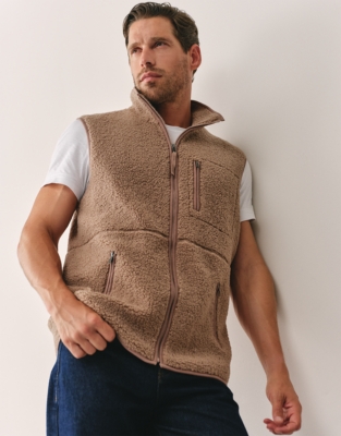 Men's Borg Gilet
