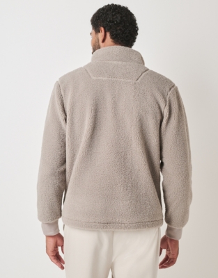 Men's Borg Half Zip Sweatshirt