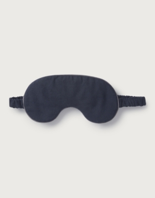 Men's BrushedCotton Eye Mask Men's Accessories The White Company UK