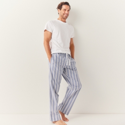 Men's Brushed Cotton Stripe Pyjama Bottoms