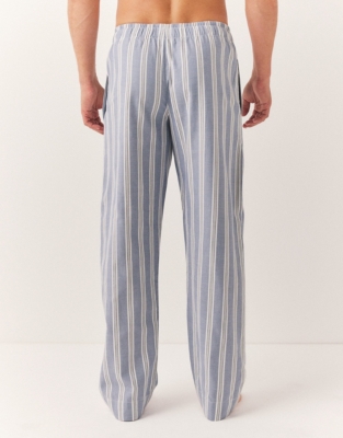 Men's Brushed Cotton Stripe Pyjama Bottoms