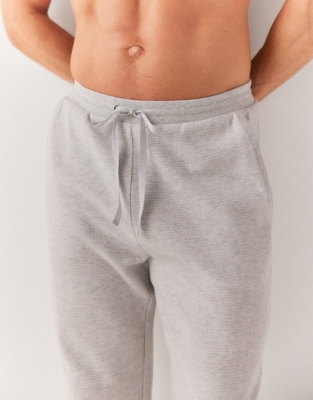 Men's Brushed Waffle Jersey Joggers