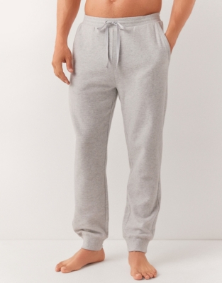 Men's Brushed Waffle Jersey Joggers