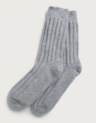 Men's Cashmere Bed Socks | Men's Nightwear | The White Company UK