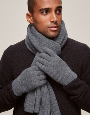 Mens cheap cashmere gloves