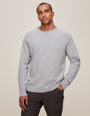 Mens cashmere hot sale jumper sale