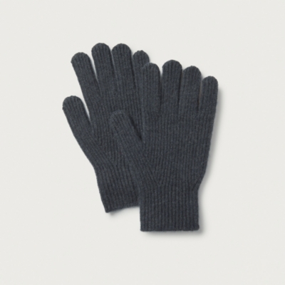 Men’s Cashmere Ribbed Gloves