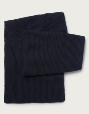white company cashmere scarf