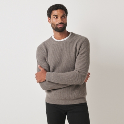 Men's Cashmere Textured Sweater