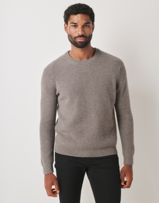 Men's Cashmere Textured Sweater