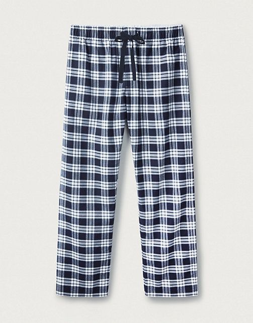 Men’s Check Brushed-Cotton Pajama Bottoms | Sleepwear Sale | The White ...