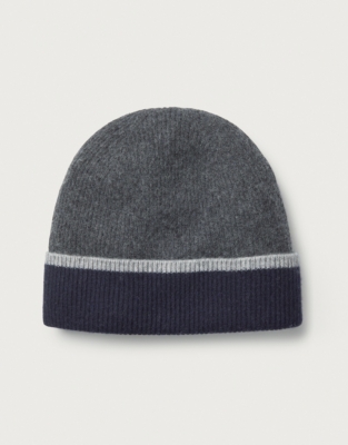 Men’s Colourblock Beanie Hat