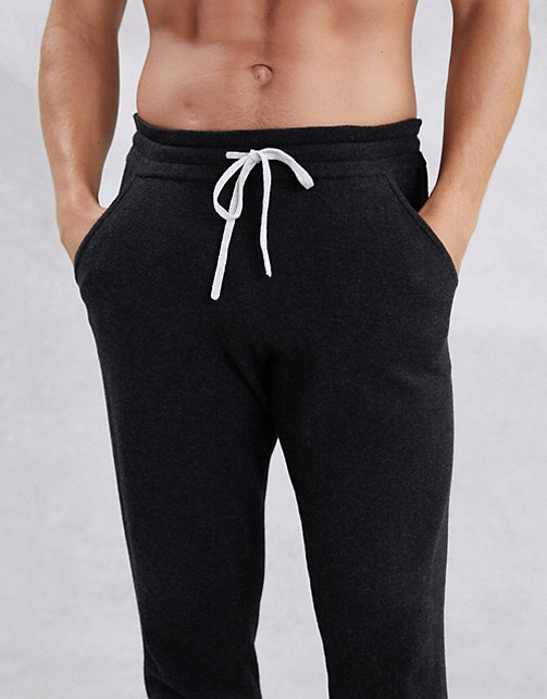 Men’s Cotton-Cashmere Joggers | Nightwear & Robes Sale | The White ...