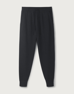 Men's CottonCashmere Knitted Joggers All Clothing Sale The White