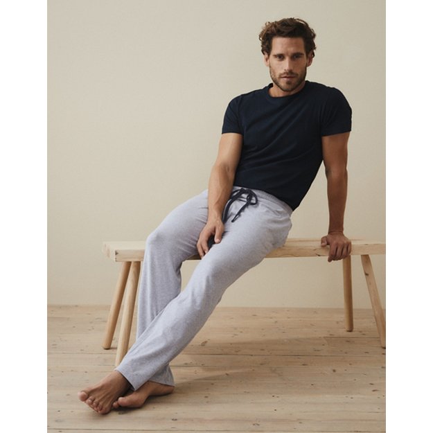 Men's Cotton Jersey Pajamas Bottoms | Men's Sleepwear | The White ...