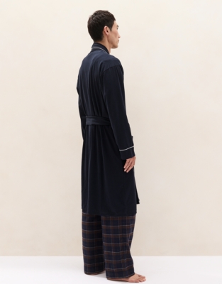 Men's Cotton Jersey Robe