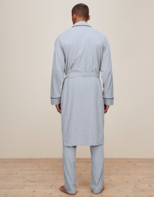 Men’s Cotton Jersey Robe Sleepwear Sale The White Company US