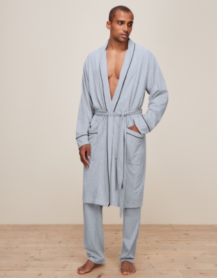 Men’s Cotton Jersey Robe | Nightwear & Robes Sale | The White Company UK