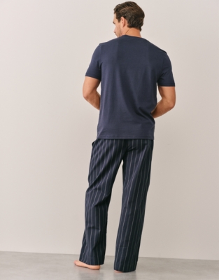 Men’s Cotton Stripe Pyjama Set