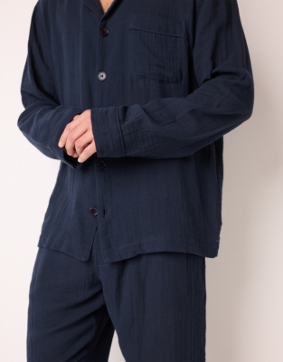 Men’s Double Cotton PJ Set