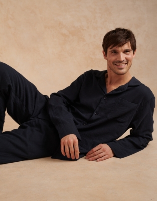 Men’s Double Cotton Pajama Set