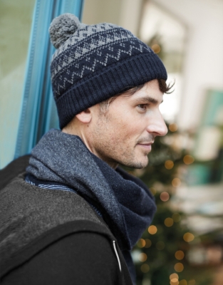 Mens fashion deals bobble hat