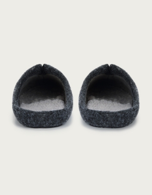 white company mule slippers