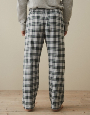 Lazy One Flannel Pajama Pants For Men, Men's Separate Bottoms, Lounge Pants,  Plaid (White Buffalo Check, X-SMALL) at  Men's Clothing store