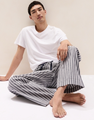 Men's Flannel Stripe Pyjama Bottoms 