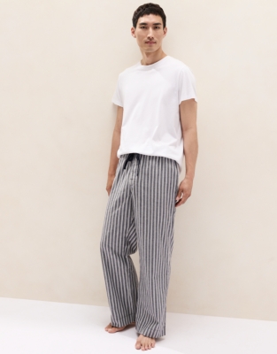 Men's Flannel Stripe Pyjama Bottoms 